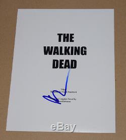 Norman Reedus Signed Autographed The Walking Dead Pilot Episode Script COA B