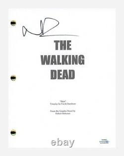 Norman Reedus Signed Autographed The Walking Dead Pilot Script ACOA COA