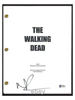 Norman Reedus Signed Autographed The Walking Dead Pilot Script Beckett COA