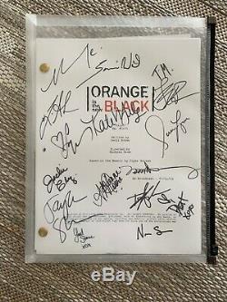 Orange Is The New Black Signed Pilot Script