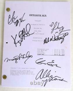 Original 1999 OPPOSITE SEX Pilot Script Cast Signed Chris Evans Milo Ventimiglia