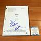 PATRICK J ADAMS SIGNED SUITS FULL 85 PAGE PILOT SCRIPT with CHARACTER NAME & COA