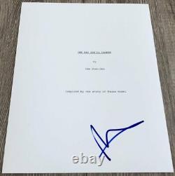 PATTY JENKINS SIGNED AUTOGRAPH I AM THE NIGHT 59 PAGE PILOT SCRIPT withPROOF