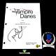 PAUL WESLEY SIGNED THE VAMPIRE DIARIES PILOT TV EPISODE SCRIPT withBECKETT BAS COA