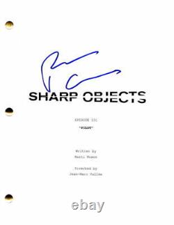 Patricia Clarkson Signed Autograph Sharp Objects Full Pilot Script with Amy Adams