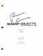 Patricia Clarkson Signed Autograph Sharp Objects Full Pilot Script with Amy Adams