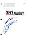 Patrick Dempsey Signed Autograph Grey's Anatomy Full Pilot Script McDreamy