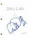 Patrick Duffy Signed Autograph Dallas Full Pilot Script Bobby Ewing Rare