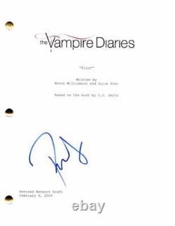 Paul Wesley Signed Autograph The Vampire Diaries Full Pilot Script Sexy Stefan