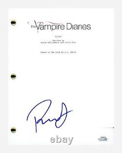 Paul Wesley Signed Autographed The Vampire Diaries Pilot Episode Script ACOA COA