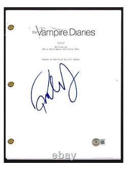 Paul Wesley Signed Autographed The Vampire Diaries Pilot Script Beckett COA