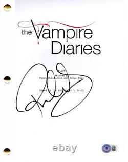 Paul Wesley Signed The Vampire Diaries Pilot Script Autograph Beckett