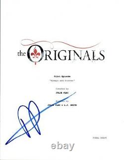 Phoebe Tonkin Signed Autograph THE ORIGINALS Pilot Episode Script COA AB