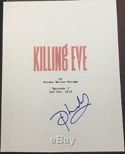 Phoebe Waller-bridge Signed Autograph Killing Eve Pilot Episode Show Script