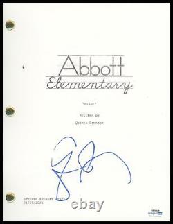 Quinta Brunson Abbott Elementary AUTOGRAPH Signed Pilot Episode Script ACOA