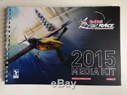 RED BULL AIR RACE Media/Press Kit Book 2015 signed all Pilots/Drivers