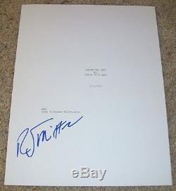 R. J. Mitte Signed Breaking Bad 58 Page Full Pilot Script Exact Proof Autograph