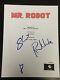 Rami Malek & Sam Esmail Signed Autograph Mr. Robot Pilot Episode Script Coa