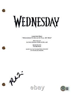 Riki Lindhome Signed Autograph Wednesday Pilot Episode Script Screenplay BAS COA