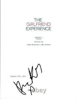 Riley Keough Signed Autographed THE GIRLFRIEND EXPERIENCE Pilot Script COA