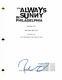 Rob Mcelhenney Signed Autograph Its Always Sunny In Philadelphia Pilot Script
