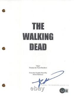 Robert Kirkman Signed The Walking Dead Pilot Script Screenplay Autograph BAS COA
