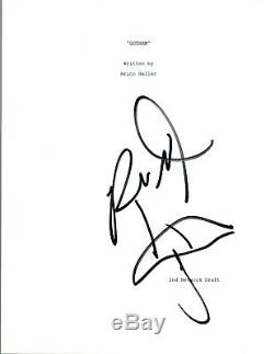 Robin Lord Taylor Signed Autographed GOTHAM Full Pilot Script with Drawing COA