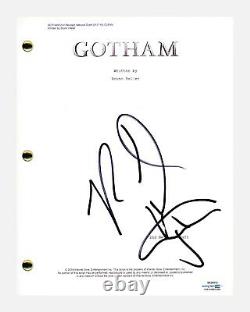 Robin Lord Taylor Signed Autographed Gotham Pilot Episode Script ACOA COA