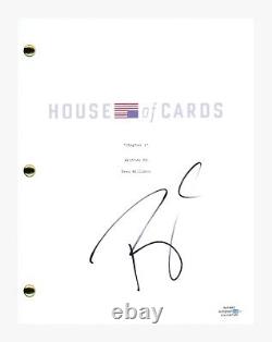 Robin Wright Signed Autographed House of Cards Pilot Episode Script ACOA COA