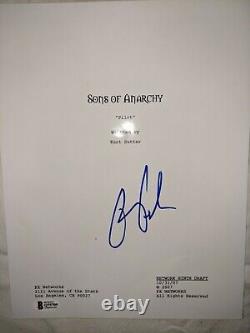 Ron Perlman Signed Autograph Sons Of Anarchy Pilot Script Beckett Auth Bas