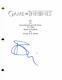 Rose Leslie Signed Autograph Game Of Thrones Full Pilot Script Ygritte, Rare