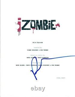 Rose McIver Signed Autographed iZOMBIE Pilot Episode Script COA