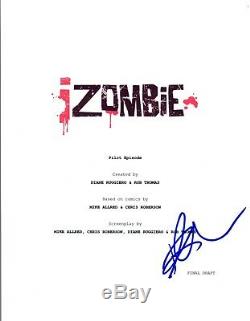 Rose McIver Signed Autographed iZOMBIE Pilot Episode Script COA VD