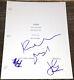 Roseanne Barr John Goodman +2 Signed Autograph Roseanne Pilot Script Exact Proof