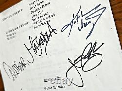 Roswell TV Show Autograph Pilot Script & Cast Signed Photo COA Heigl Appleby