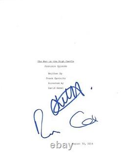 Rufus Sewell & Chelah Horsdal Signed The Man In The High Castle Pilot Script COA