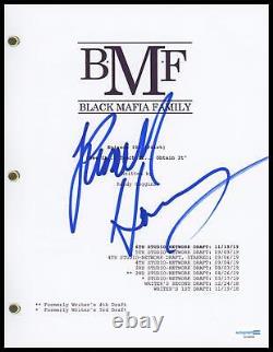 Russell Hornsby BMF Black Mafia Family AUTOGRAPH Signed Pilot Script ACOA