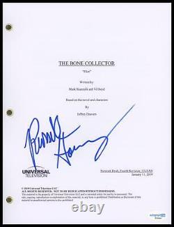 Russell Hornsby Lincoln Rhyme Hunt for the Bone Collector SIGNED Pilot Script
