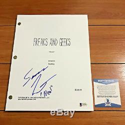 SAMM LEVINE SIGNED FREAKS AND GEEKS FULL 60 PAGE PILOT SCRIPT with BECKETT BAS COA