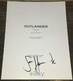 SAM HEUGHAN SIGNED AUTOGRAPH OUTLANDER 61 PAGE PILOT SCRIPT withEXACT PROOF