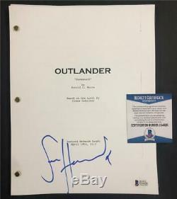 SAM HEUGHAN signed OUTLANDER full Pilot Episode TV Script Beckett BAS COA