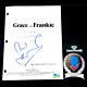 SAM WATERSTON SIGNED GRACE AND FRANKIE FULL PILOT EPISODE SCRIPT with BECKETT COA