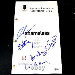 SHAMELESS SIGNED PILOT SCRIPT BY 5 CAST MEMBERS WILLIAM H. MACY with BECKETT COA