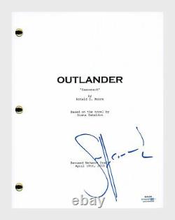 Sam Heughan Signed Autograph OUTLANDER Pilot Episode Script Screenplay ACOA COA