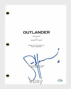 Sam Heughan Signed Autographed OUTLANDER Pilot Episode Script ACOA COA