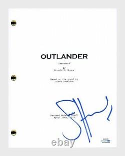 Sam Heughan Signed Autographed OUTLANDER Pilot Episode Script ACOA COA