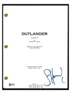 Sam Heughan Signed Autographed OUTLANDER Pilot Episode Script Beckett BAS COA