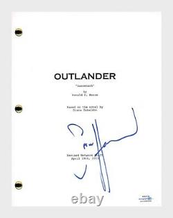 Sam Heughan Signed Autographed Outlander Pilot Episode Script ACOA COA