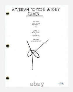 Sarah Paulson Signed Autograph American Horror Story Coven Pilot Script ACOA COA