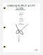 Sarah Paulson Signed Autograph American Horror Story Coven Pilot Script ACOA COA